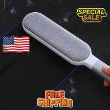 Reusable Double-Sided Lint Brush - Electrostatic Pet Hair Remover for Easy New