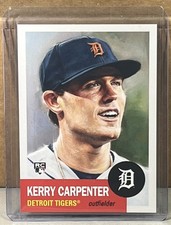 2023 TOPPS LIVING SET #686 KERRY CARPENTER DETROIT TIGERS ROOKIE Print Run 1405
