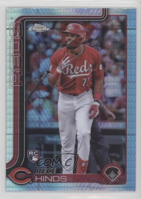 2025 Topps Chrome Prism Refractor Rece Hinds #253 1k7l