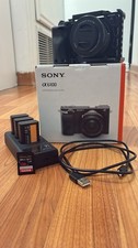 Sony Alpha 6100 Camera Kit w/ SmallRig Cage, 3 Batteries, SD Card