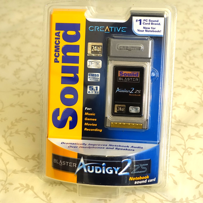 Creative Sound Blaster Audigy CardBus (70SB053000012) Sound Card