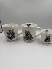Williams Sonoma Papa, Mama & Lil' Bear Butterfly Mug