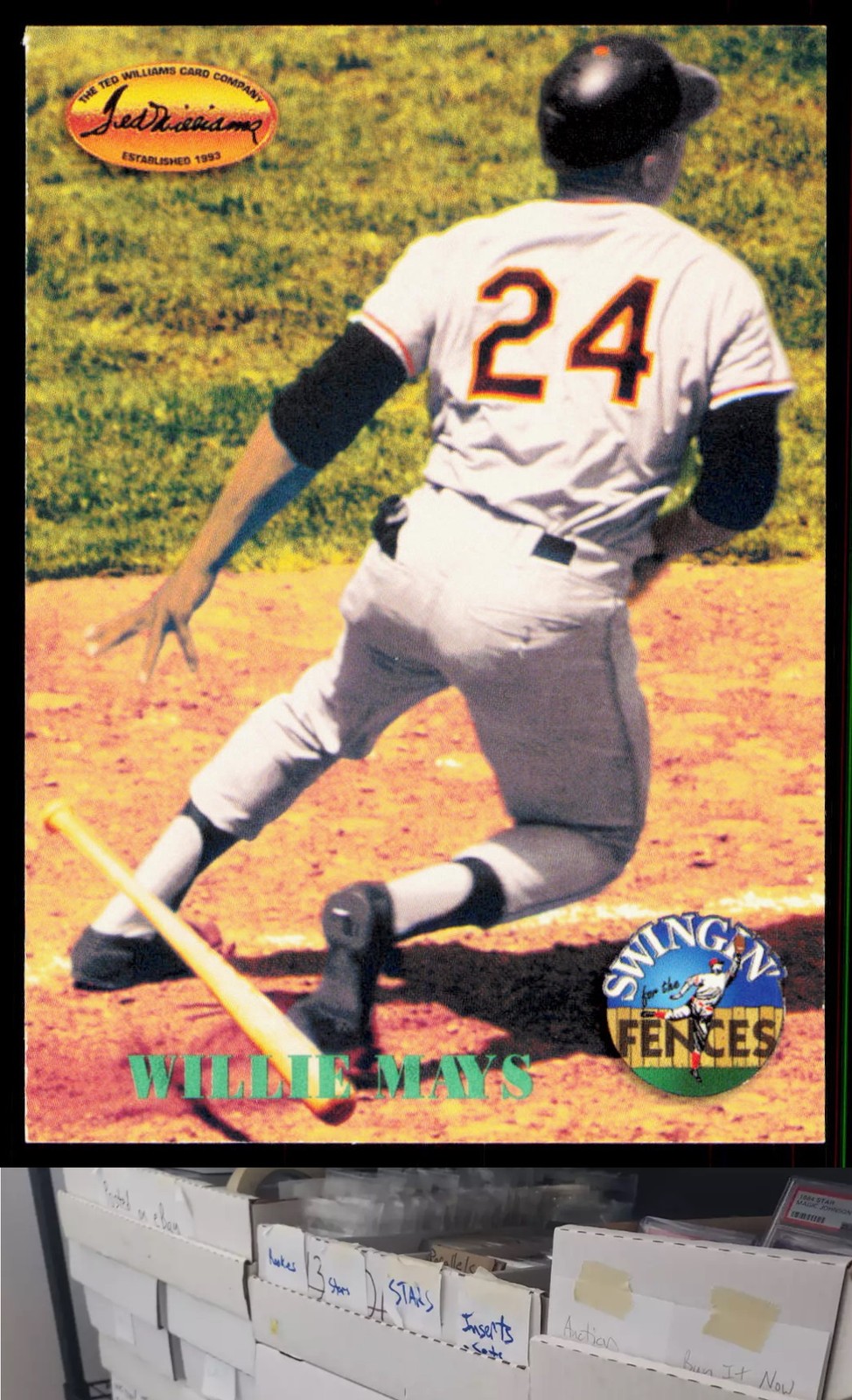 1994 Ted Williams #150 Willie Mays - CA