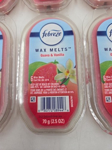 Febreze ROMANCE & DESIRE Wax Melts Lufterfrischer 60 Würfel GESAMT 10ER PACK - Bild 2 von 6