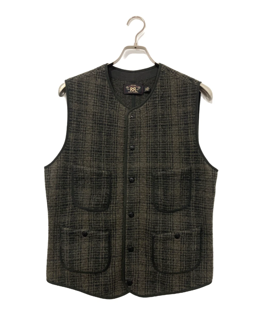rrl wool vest products for sale | eBay