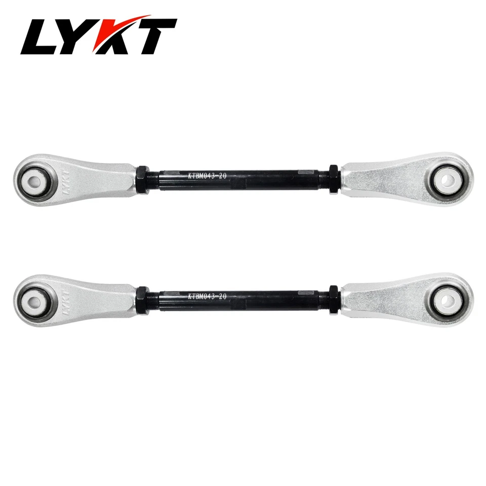 LYKT 2pcs Rear Adjustable Toe arm Kit for BMW335/330/328/325/135/128/M3/X1 13-15 Foto 4 de 4