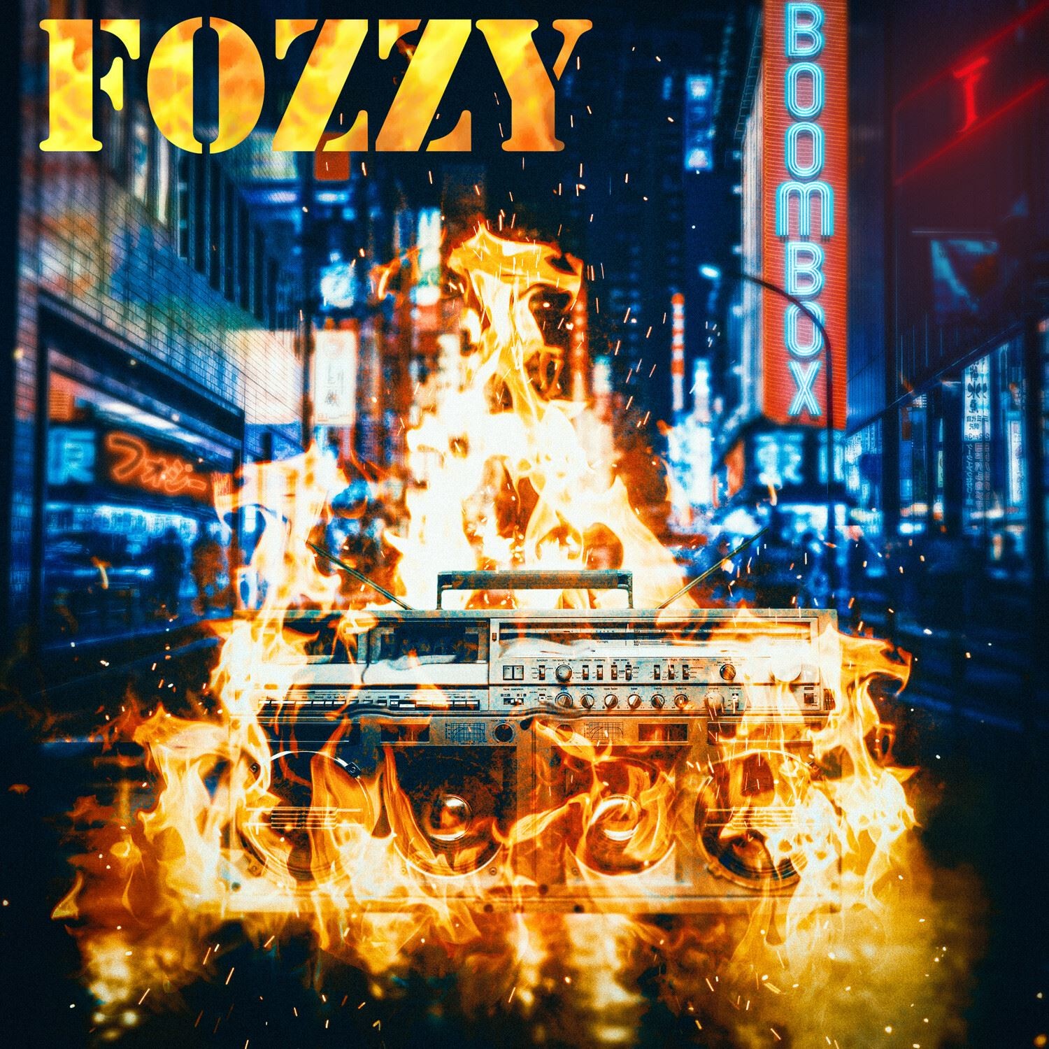 Fozzy - Boombox (Mascot) CD Album