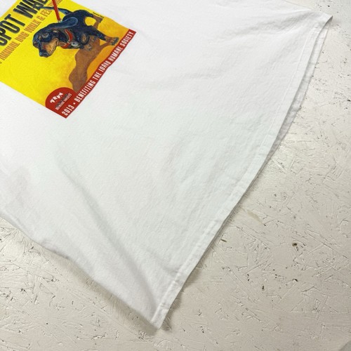Gildan ‘See Spot Walk’ Annual Dog Walk Festival T-shirt Size 2XL White Dachshund - Picture 4 of 7