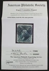 CKStamps: US Stamps Collection Scott#68 10c Washington Used APS Cert