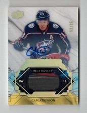 2019-20 Engrained Remnants Autograph Auto Stick #R-CA Cam Atkinson 53/65
