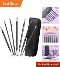 Professional Quality 7 in 1 Acne Extraction Tools - Perfect for All Skin Types