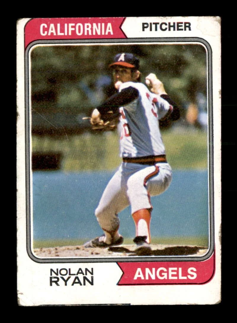 Nolan Ryan Baseball 1974 Season Sports Trading Cards & Accessories