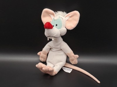 Stofftier Warner Brothers 1999 PINKY Animaniacs Pinky and The Brain SELTEN 