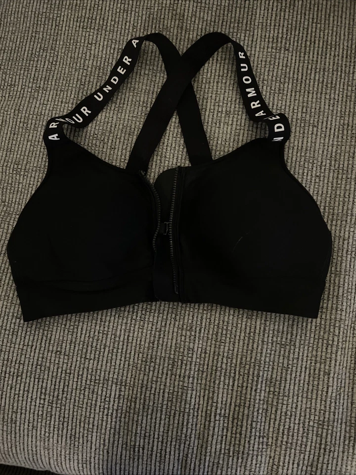 Under Armour Women's Athletic Sports Bra Black Size Small - Image 2 of 4