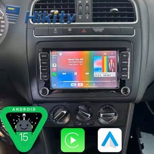 Für VW Golf 5 6 Plus Touran Caddy Jetta Autoradio Android 15 Apple Carplay NAVI