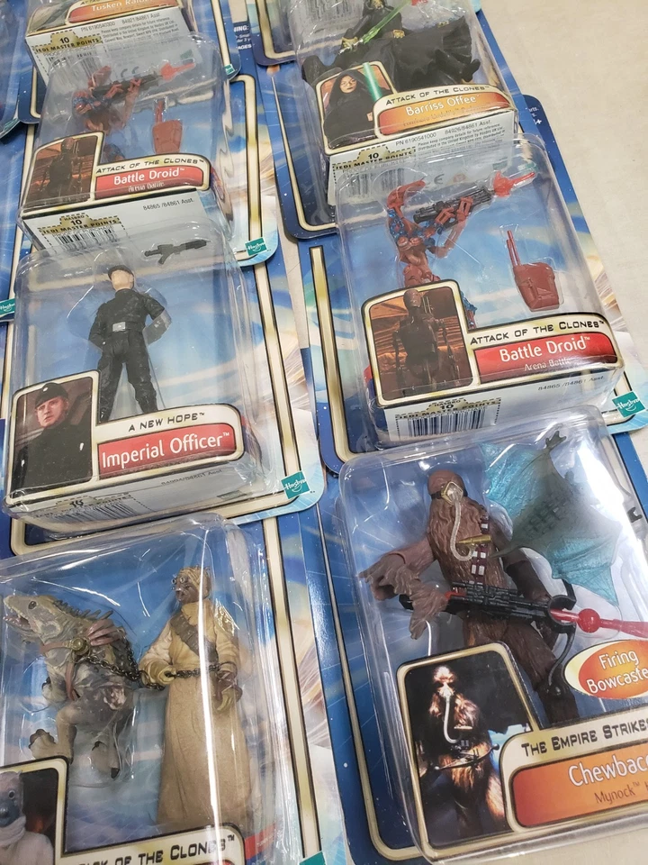 Lote de 40 figuras de acción Star Wars A New Hope AOTC ROTJ 2002 de Hasbro Foto 4 de 4