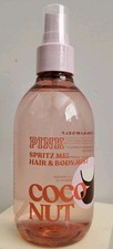 Victoria's Secret PINK Coconut Fragrance Hair  Body Mist Spray Brand New