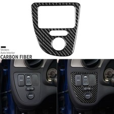 Real Carbon Fiber Dashboard Headlight Switch Cover Trim For Acura Rsx 2002-2006