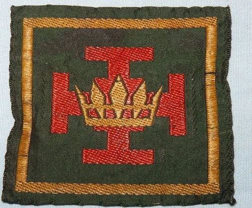 WW2 46h DIVISION FORMATION SIGN BRITISH MILITARY PATCH BADGE WORLD WAR II