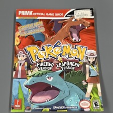 Prima Games Pokémon FireRed & LeafGreen Guide Maps Walkthrough GBA