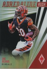 Joe Mixon 2019 Phoenix Adrenaline Rush Black Prizm SSP Cincinnati Bengals 5/10