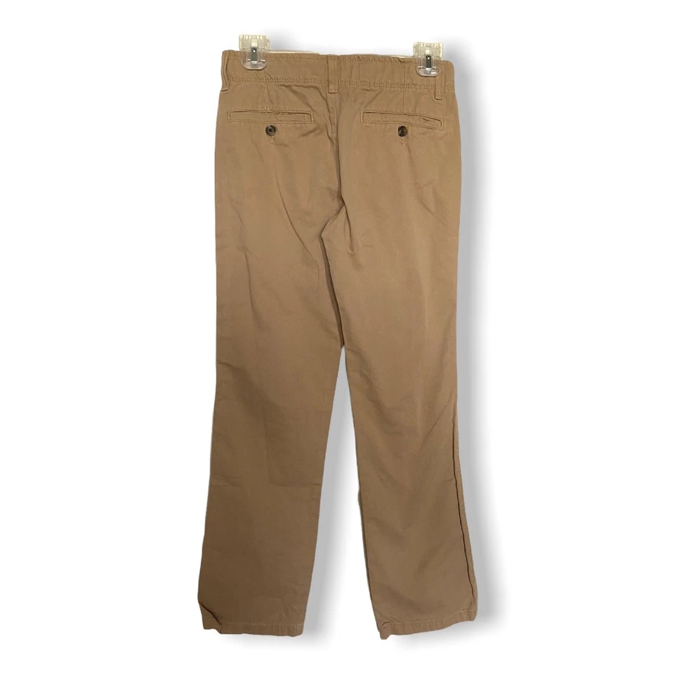 Pantalones informales Arizona Jean Company para niños talla 14 regular tostado caqui Foto 2 de 4