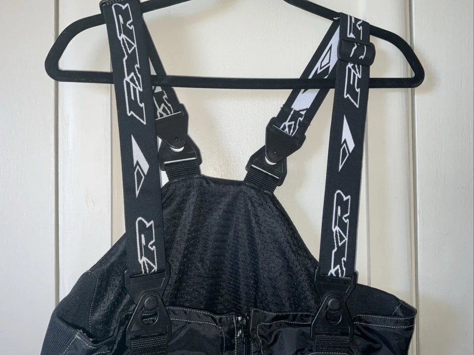 FXR Racing Men’s Medium Bibs Snow, Dunes, Skiing, DuPont Thermal Barrier Foto 2 de 4