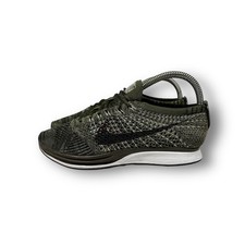 Women’s Nike FlyKnit Racer Rough Green Colourway Trainers Size UK 5