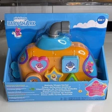 Pinkfong Baby Shark Melody Shape Sorter Preschool Toy