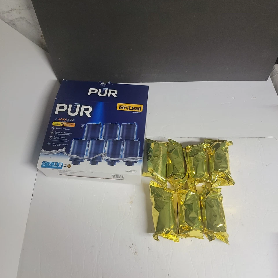 7 Pack Pur 974790 Maxion Faucet Mount Refills Replacement Water Filter - Image 3 of 4