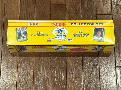 1990 Score Baseball Complete Factory Sealed Set 1-714 Rookie Dream Team Cards Bo