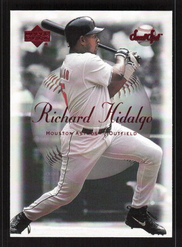 2001 Upper Deck Sweet Spot Richard Hidalgo #31 card