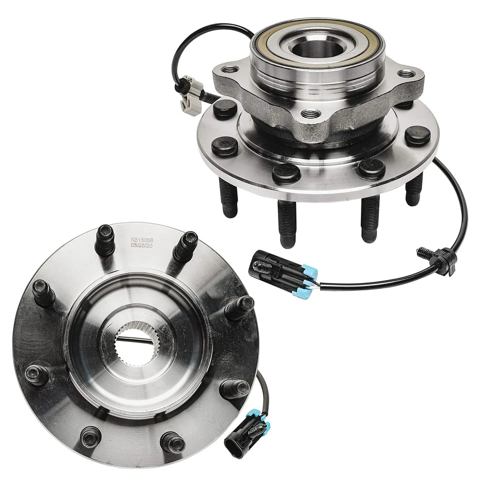 4WD Front CV Axles + 8-LUG Wheel Bearing Hubs for GMC Sierra 2500 Silverado 3500 - Image 3 of 4