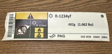 New Genuine Mopar 68243738aa Ac Label 14-23 Jeep Cherokee Chrysler 200