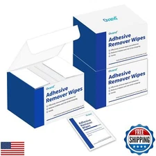 ovand Adhesive Remover Wipes: 40 pcs Adhesive Remover for Skin - No Sting Med