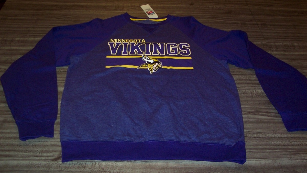 NFL Vikings チームスウェット Men's Minnesota Vikings Mitchell & Ness Heather Gray All