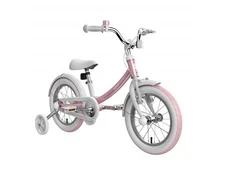 Ninebot Kid’S Bike for Boys and Girls, 14 Inch with Training Wheels, Pink