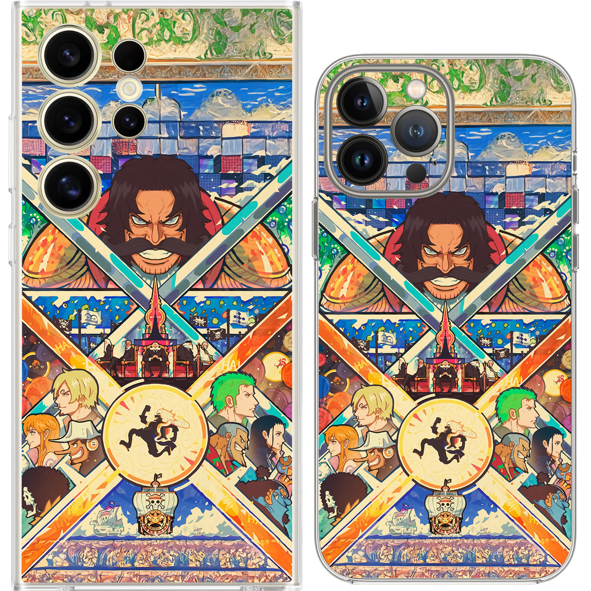 One Piece Luffy Nami Zoro Sanji Robin Case Cover Silicone