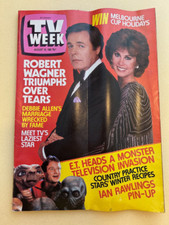 Vintage television - "Australian TV Week" Aug 1983 Linda Gray Robert Wagner E.T.