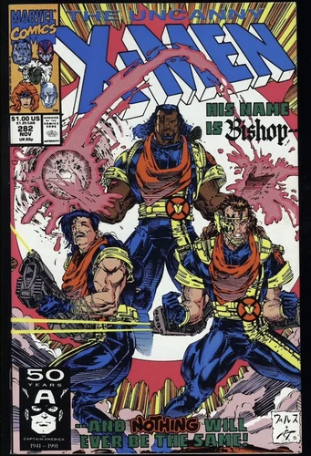 UNCANNY X-MEN 282 (1991) 1ST APP BISHOP DIRECT ED NM