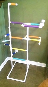 pvc parrot play gym