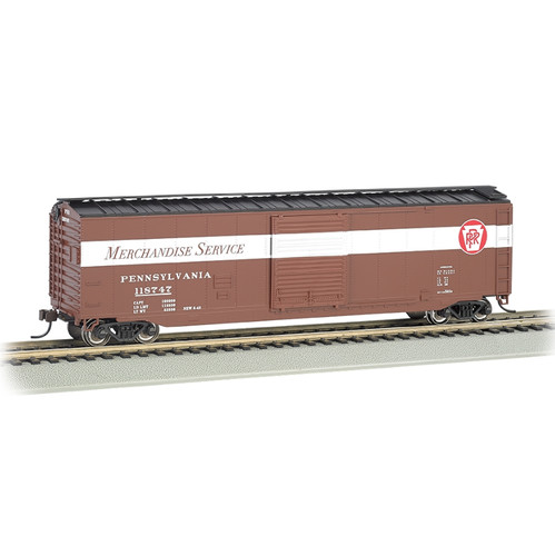 Bachmann USA 19411 50 Schiebetür-Boxwagen (mit Gehdach) - Spur PRR HO | Condition: New