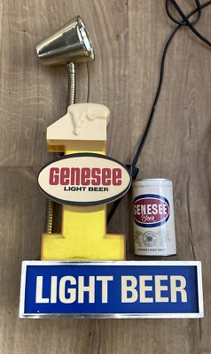 GENESEE Beer ライトサインBAR ビールサイン pabst GENESEE Beer ライトサインBAR ビールサイン pabst Genesee Beer