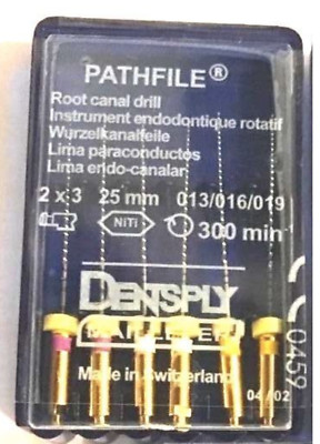 Dentsply Pathfile Root Canal Rotary Dental Files 6 File /Pack Assorted 21mm