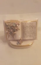 Lefton Exclusive China Lord's Prayer Handpainted Pattern # 50456