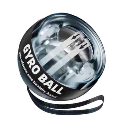 GyroBall Handtrainer Selbststartend   Griffkraft & Unterarmtraining Fitness Reha