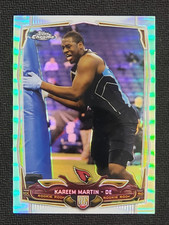 2014 Topps Chrome Refractor Football Card #162 Kareem Martin