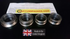 CBR954RR CBR900RR FIREBLADE 2002 - 2003 Captive wheel Spacers. Silver