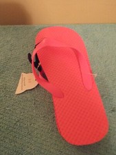 Wonder Nation Flip Flops Pink Size 2-3 NWT