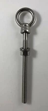 Stainless Steel 316 M8 Lifting Eye Bolt 8mm x 100mm (Shape 307) Marine Grade